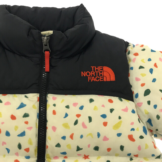 THE NORTH FACE(ザノースフェイス)のTHE NORTH FACE ザノースフェイス ×mina perhonen ミナペルホネン ホールドプラネット 総柄 ジップアップ ダウンジャケット ホワイト キッズ 100cm NDJ9178M メンズのジャケット/アウター(ダウンジャケット)の商品写真