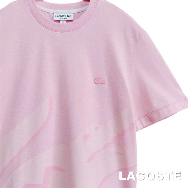 LACOSTE(ラコステ)の【LACOSTE】ラコステ ビックワニ ワニロゴ Tシャツ レディースのトップス(Tシャツ(半袖/袖なし))の商品写真