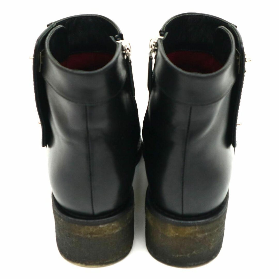 CHANEL(シャネル)のシャネル ココマーク ターンロック レザー ショートブーツ  G31204 レディース ブラック CHANEL 【中古】 【アパレル・小物】 レディースの靴/シューズ(ブーツ)の商品写真