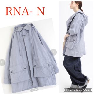 アールエヌエーエヌ(RNA-N)の【新品】RNA- N★軽くてサッと羽織れる★ C0708 ミリタリーフーディー(その他)