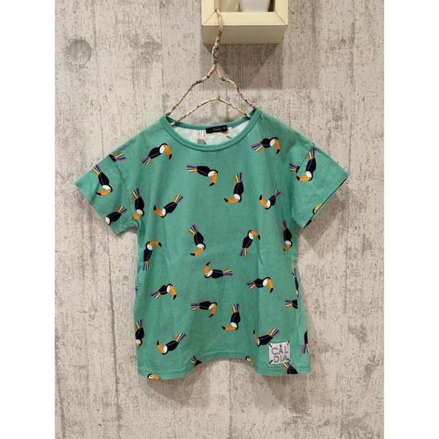 CALDia(カルディア)の良品★カルディア＋donkey jossy Tシャツ2枚セット130 キッズ/ベビー/マタニティのキッズ服女の子用(90cm~)(Tシャツ/カットソー)の商品写真