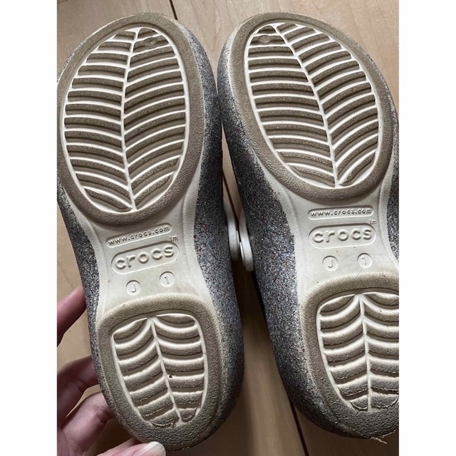 crocs(クロックス)のクロックス　J1  19センチ キッズ/ベビー/マタニティのキッズ靴/シューズ(15cm~)(サンダル)の商品写真