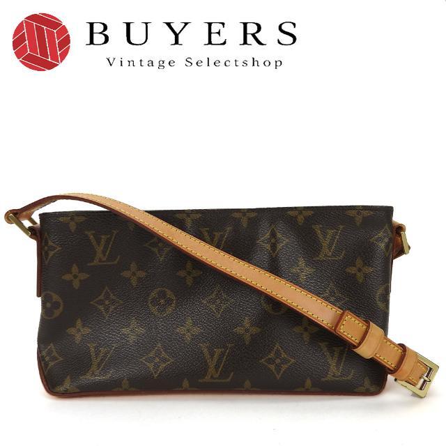 ルイヴィトン ショルダーバッグ 斜め掛け トロター M51240 モノグラム 普段使い カジュアル レディース 女性 LOUIS VUITTON Shoulder Bag Monogram pvc