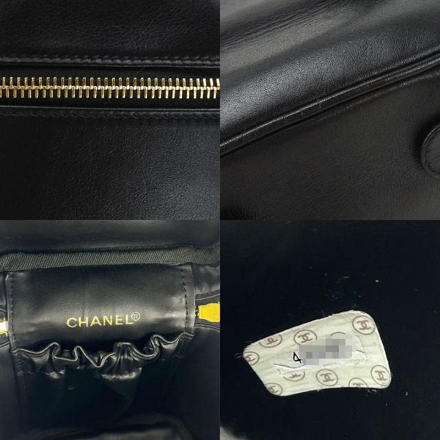 CHANEL - 【中古】 シャネル バニティバッグ 4番台 ビコローレ 縦型
