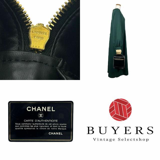 CHANEL - 【中古】 シャネル バニティバッグ 4番台 ビコローレ 縦型