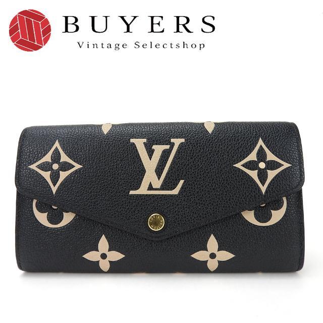 【正規品・美品】Louis Vuitton モノグラム アンプラント 長財布