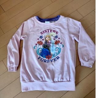 ディズニー(Disney)のディズニー　アナ雪　トレーナー　子供服　冬服　長袖　サイズ120(Tシャツ/カットソー)