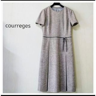 ポスターフレーム ❀courreges クレージュ ロングワンピース | irai.co.id