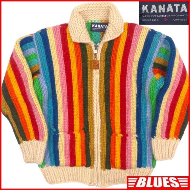 KANATA - カウチン セーター kanata ニット XL カナダ製 カナタ HN1859