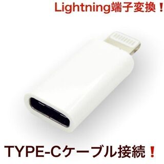 Type-C➡︎Lightning 変換アダプター 充電 他 iPhone接続！(その他)