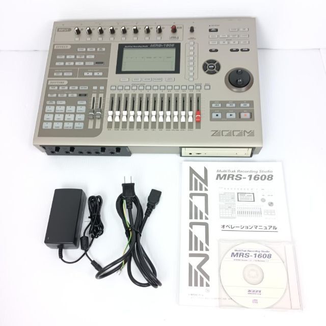 zoom mrs-1608 マルチトラック レコーディング スタジオ 動作品-