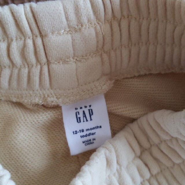 GAP(ギャップ)のbaby gap 半袖パーカー　セットアップ キッズ/ベビー/マタニティのベビー服(~85cm)(その他)の商品写真