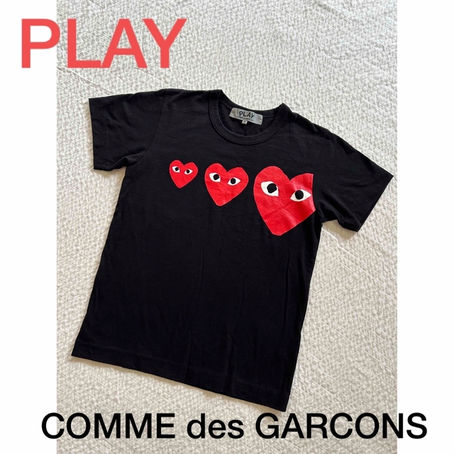 COMME des GARCONS(コムデギャルソン)のコムデギャルソン　Tシャツ　Mサイズ　used レディースのトップス(Tシャツ(半袖/袖なし))の商品写真