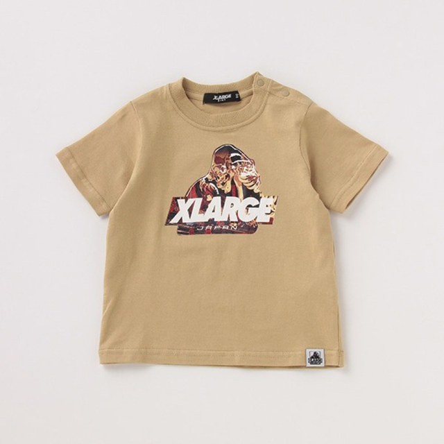 XLARGE(エクストララージ)のXLARGEキッズ　半袖Tシャツ キッズ/ベビー/マタニティのキッズ服男の子用(90cm~)(Tシャツ/カットソー)の商品写真