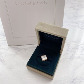 ヴァンクリーフアンドアーペル(Van Cleef & Arpels)のヴァンクリーフアーペル　ヴィンテージアルハンブラ　リング  サイズ46(リング(指輪))