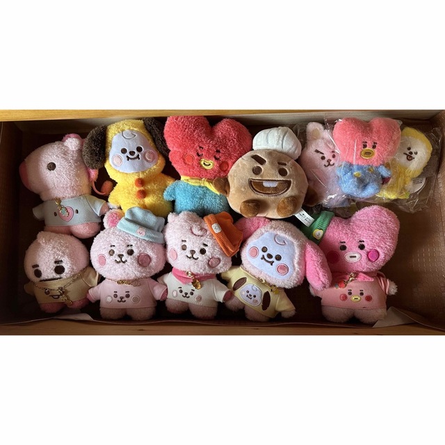 bt21 ぬいぐるみ　セット