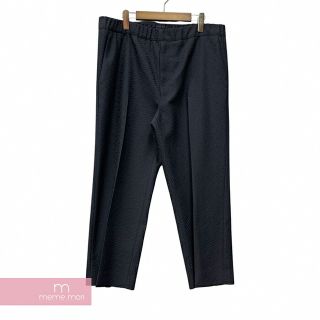 ルイヴィトン(LOUIS VUITTON)のLOUIS VUITTON 2022AW Archive Monogram Drawstring Trousers 1A9IX7 ルイヴィトン アーカイブモノグラムドローストリングトラウザーズ スラックス イージーパンツ 総柄ロゴ ダークネイビー サイズ44【230521】【中古-A】【me04】(スラックス/スーツパンツ)