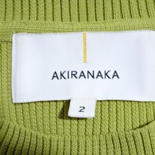 【未使用に近い】AKIRANAKAアキラナカカットソートップス2グリーン