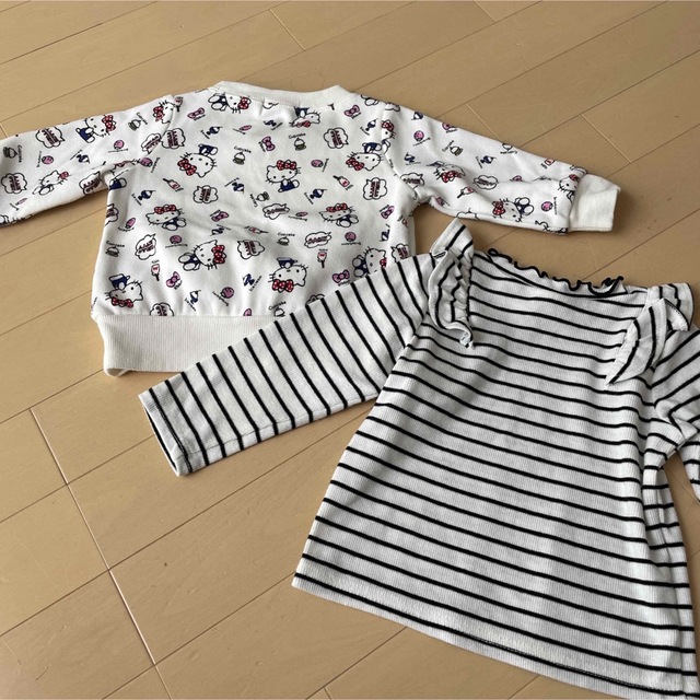 ★4着★80cm 90cm まとめ売り　冬服　女の子 キッズ/ベビー/マタニティのキッズ服女の子用(90cm~)(その他)の商品写真