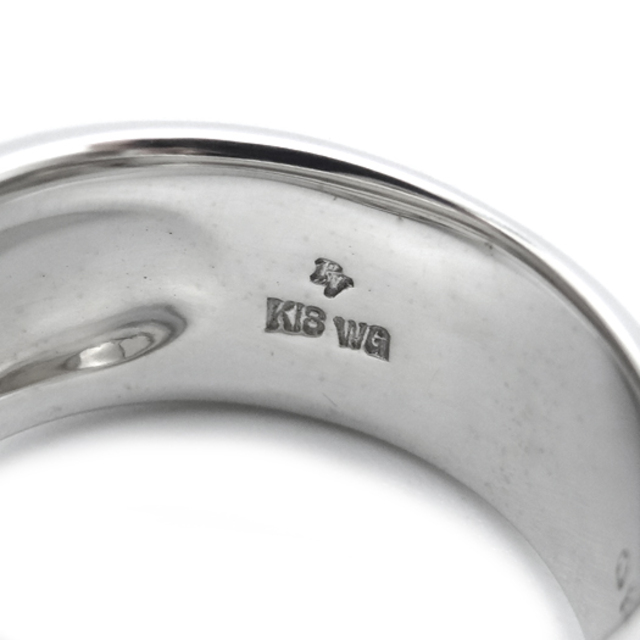 ポンテヴェキオ ダイヤ リング K18 ホワイトゴールド 指輪 約11.5号 D:0.60ct ジュエリー Ponte Vecchio