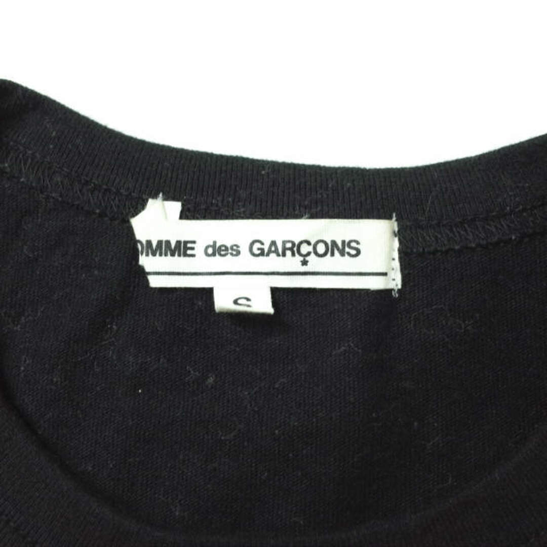 COMME des GARCONS(コムデギャルソン)のCOMME des GARCONS x Disney コムデギャルソン ディズニー 別注 日本製 14AW アナと雪の女王 プリントTシャツ ON-T002 S ブラック 半袖 オラフ ドット トップス【中古】【COMME des GARCONS × Disney】 レディースのトップス(Tシャツ(半袖/袖なし))の商品写真