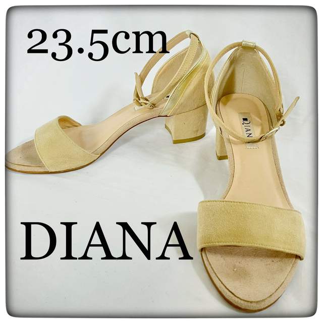 ✤ダイアナ DIANA オープントゥサンダル✤23.5㌢✤