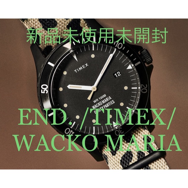 WACKO MARIA(ワコマリア)のEND. TIMEX WACKO MARIA Navi 38 WATCH 時計1 メンズの時計(腕時計(アナログ))の商品写真