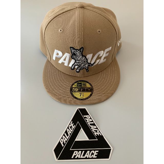 PALACE x NEWERA ALSATIAN 59FIFTY ステッカー付帽子