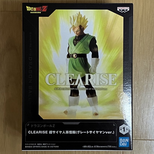 BANPRESTO(バンプレスト)のドラゴンボールZ CLEARISE 超サイヤ人 孫悟飯 グレートサイヤマン エンタメ/ホビーのフィギュア(アニメ/ゲーム)の商品写真