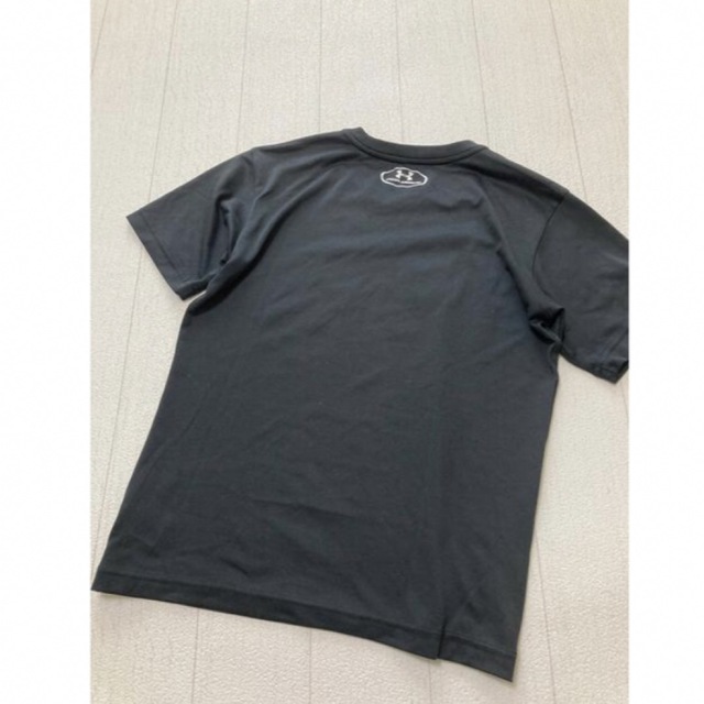 UNDER ARMOUR(アンダーアーマー)のアンダーアーマー　Tシャツ　YMD 140 野球　ブラック　黒 キッズ/ベビー/マタニティのキッズ服男の子用(90cm~)(Tシャツ/カットソー)の商品写真