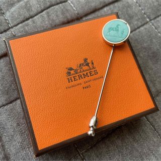 エルメス(Hermes)のHERMES エルメス クラシック ラペルピン ピンブローチ タイピン(ネクタイピン)