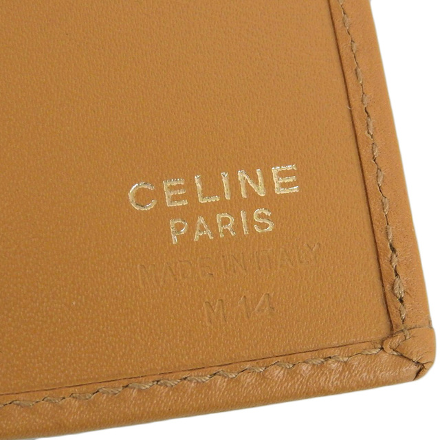 celine(セリーヌ)の【本物保証】 箱付 新品同様 セリーヌ CELINE マカダム 長札入れ 長財布 ブラウン ヴィンテージ アンティーク レディースのファッション小物(財布)の商品写真