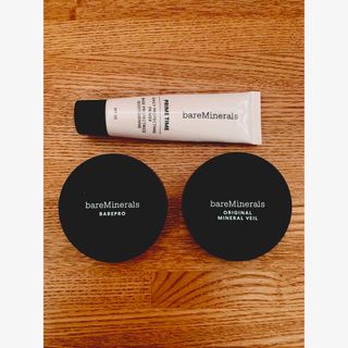 ベアミネラル(bareMinerals)のベアミネラル　ベアプロ16HRファンデーションとミネラルベールプレストパウダー(ファンデーション)