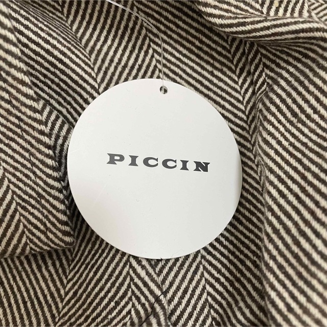 PICCIN(ピッチン)のPICCIN ヘリンボーンCPO型ワンピース レディースのワンピース(ひざ丈ワンピース)の商品写真