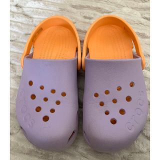 クロックス(crocs)のcrocsクロックスサンダル18.5cm18cm19cm C12 キッズkids(サンダル)