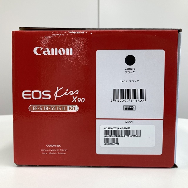 デジタル一眼Canon EOS KissX90 EF-S18-55 IS II レンズキット