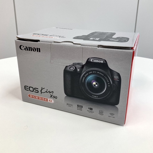 デジタル一眼Canon EOS KissX90 EF-S18-55 IS II レンズキット