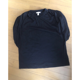エイチアンドエム(H&M)のボリューム袖Tシャツ　未使用品(Tシャツ(半袖/袖なし))
