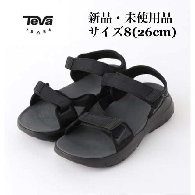 Teva(テバ)のTEVA テバ ZYMIC ザイミック メンズ サンダル ブラック 黒 メンズの靴/シューズ(サンダル)の商品写真