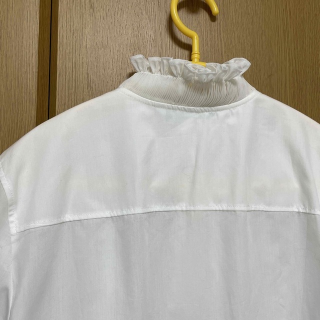 ZARA ポプリン ブラウス L 未使用 白