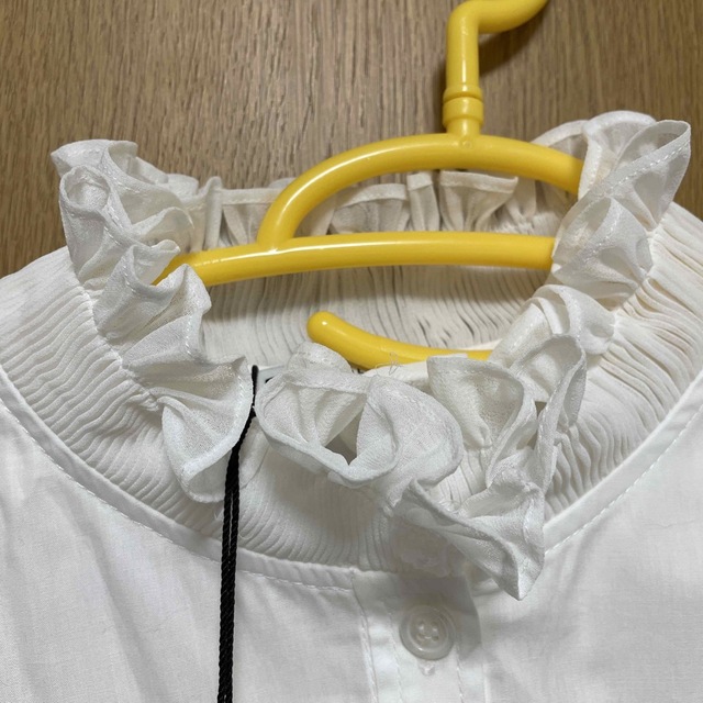 ZARA ポプリン ブラウス L 未使用 白