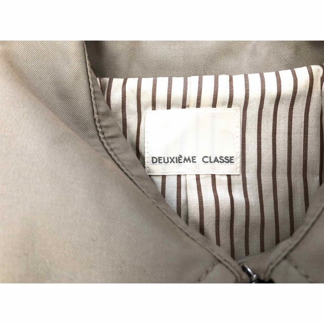 DEUXIEME CLASSE(ドゥーズィエムクラス)の★Deuxie classe★レディース　トレンチコート　ベージュ★ レディースのジャケット/アウター(トレンチコート)の商品写真