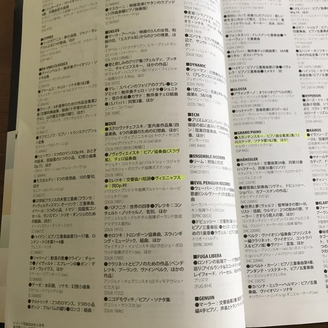 レコード芸術 2023年 05月号 エンタメ/ホビーの雑誌(音楽/芸能)の商品写真