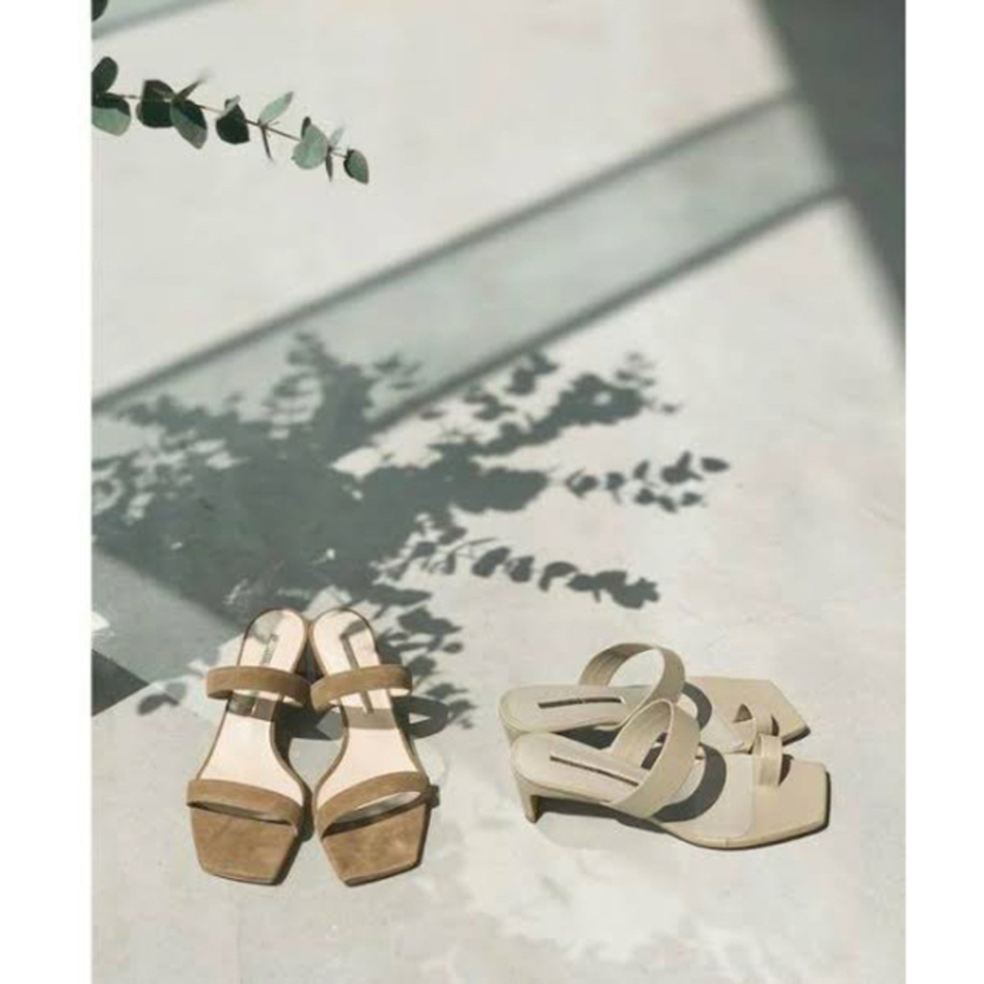 L'Appartement DEUXIEME CLASSE(アパルトモンドゥーズィエムクラス)のアパルトモン　BRENTA ブレンタ ストラップサンダル  スエード　レザー レディースの靴/シューズ(サンダル)の商品写真