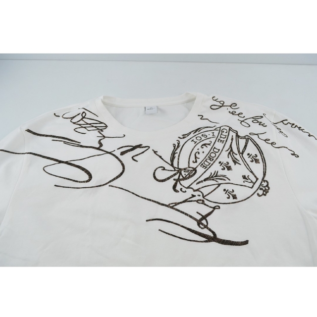 BERLUTI/ベルルッティ スクリット刺繍Tシャツ XLサイズ