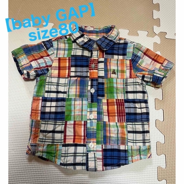 babyGAP(ベビーギャップ)のbaby GAP チェック柄シャツ キッズ/ベビー/マタニティのベビー服(~85cm)(シャツ/カットソー)の商品写真