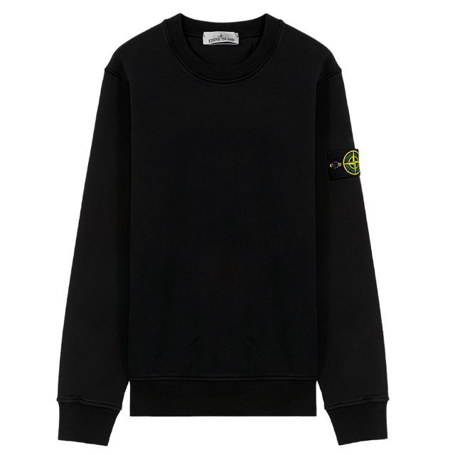 15 STONE ISLAND ブラック トレーナースウェット size XXL