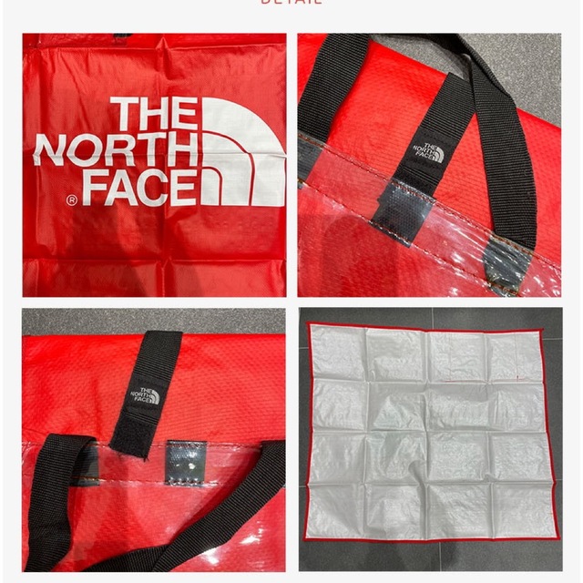 THE NORTH FACE(ザノースフェイス)のTMK様専用 ノースフェイス レジャーシート レッド ピクニックマット スポーツ/アウトドアのアウトドア(その他)の商品写真