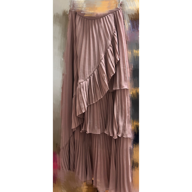 SNIDEL(スナイデル)のsnidel シアーボリューム プリーツスカート レディースのスカート(ロングスカート)の商品写真