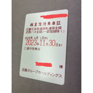 近鉄 定期 近畿日本鉄道 株主優待乗車証(その他)